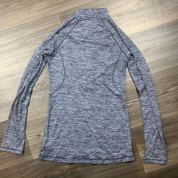 Under Armour Shirt Women’s Size XS Blue 1/4 Zip Semi Fitted Heat Gear Penn State - Picture 7 of 7